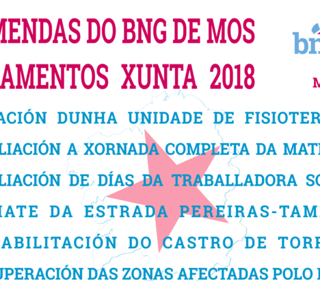 Enmendas orzamentos
