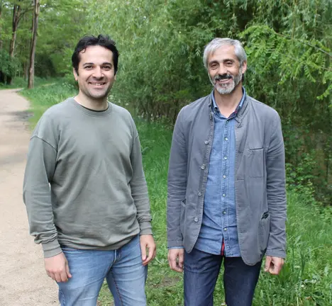 Gustavo Barcia e Pedro Pereira